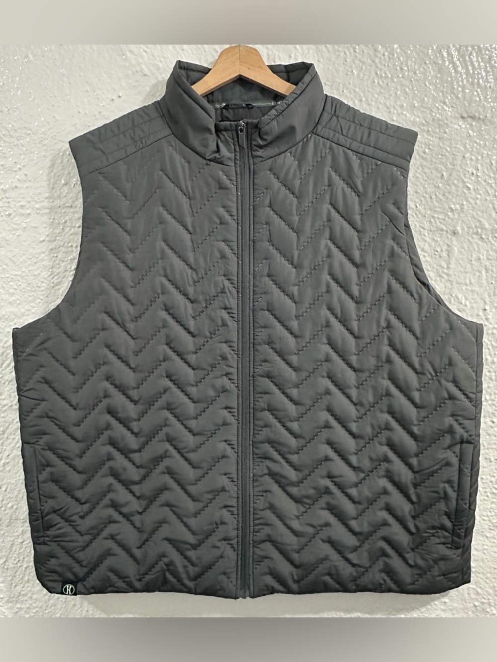 NWOT Holloway Repreve Eco Vest Men's Size 3XL Grey Recycled Fibers Big N Tall